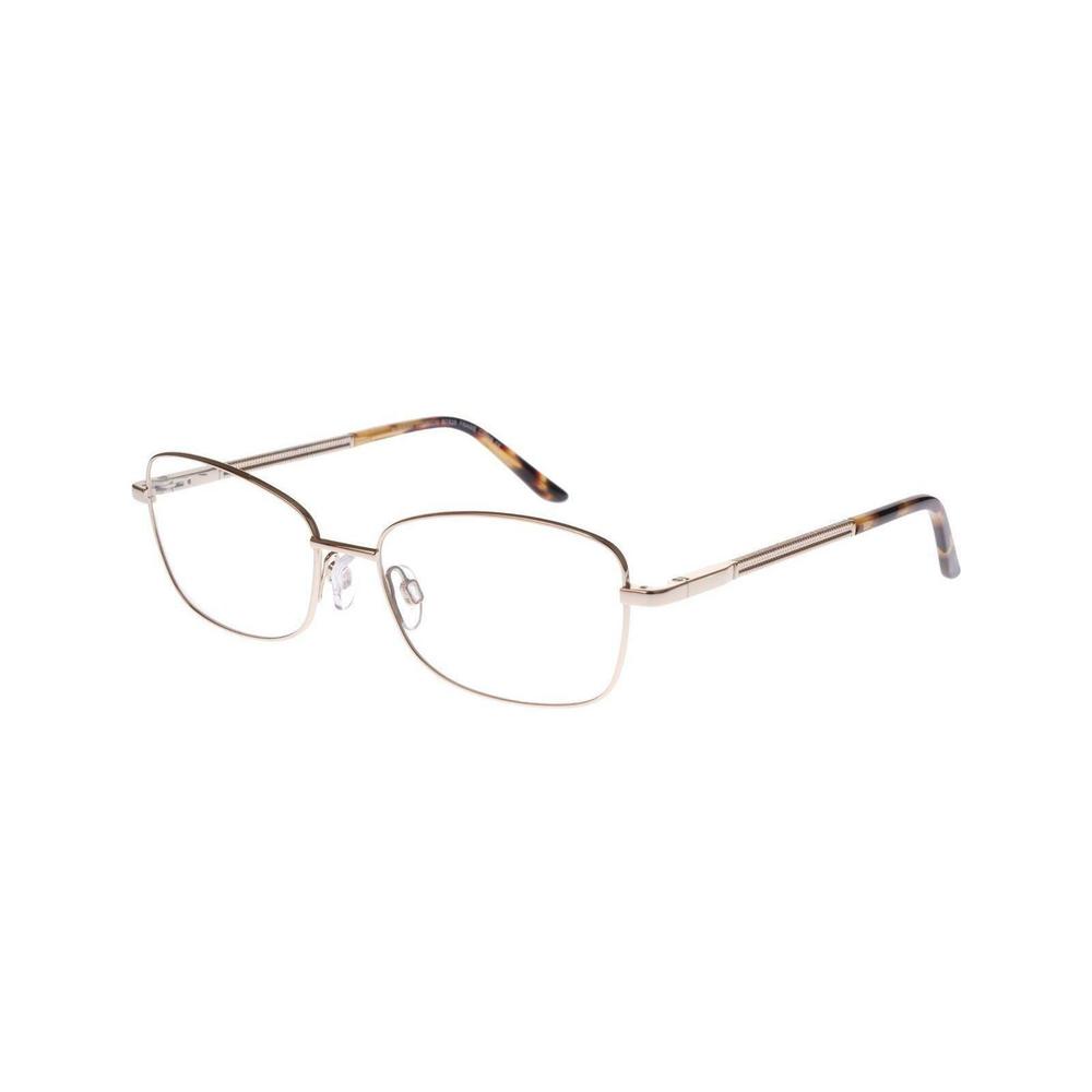 New Runway Eyewear RT-828 Gold Titanium Eyeglasses 53/16/140